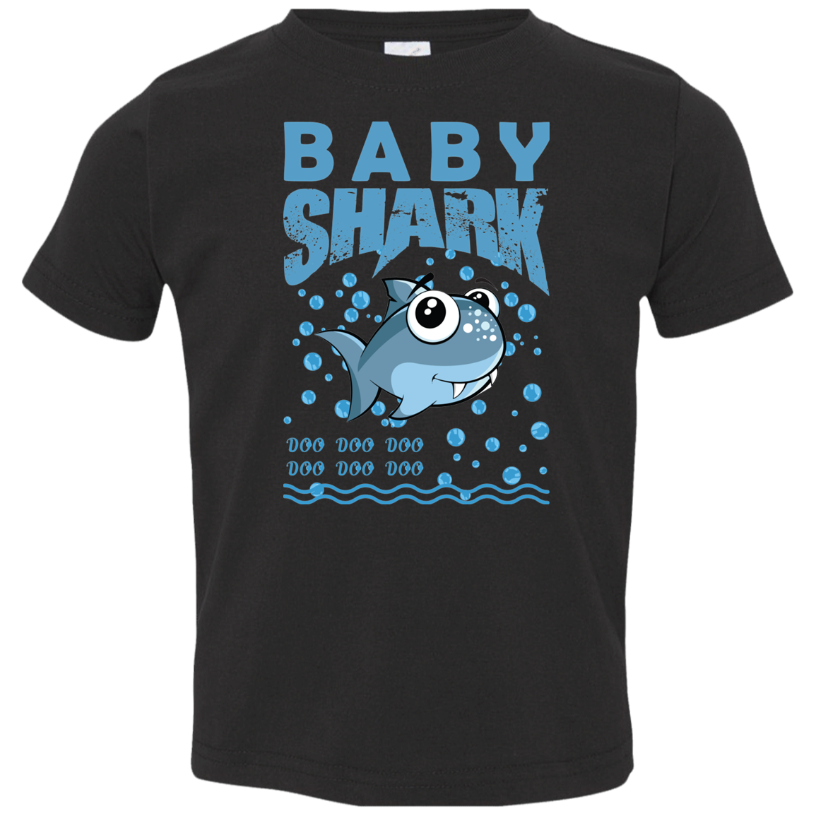 Baby Shark Toddler Tee (Blue Shark)