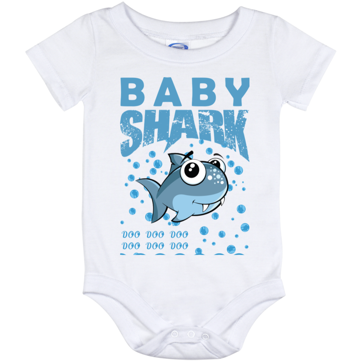 Baby Shark Blue Onesie (12 Month)