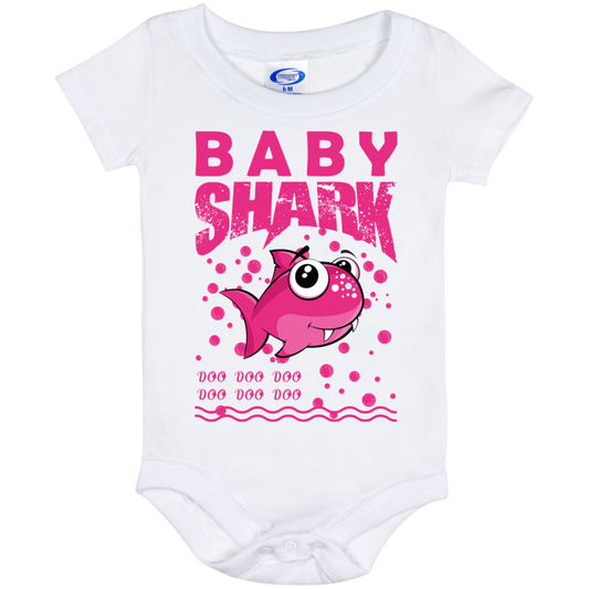 Baby Shark Pink Onesie (6 month)